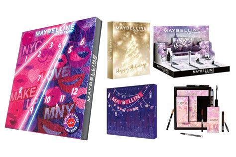 Calendarios de Adviento Maybelline New York 2022 .